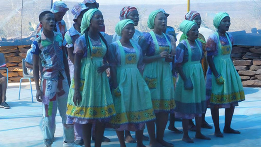 Chorale Huisen en Namibie