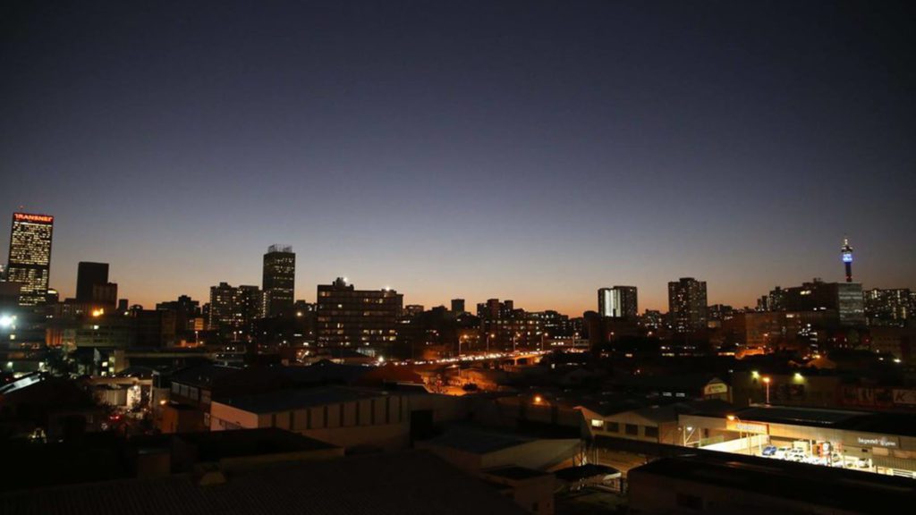 Johannesburg la nuit